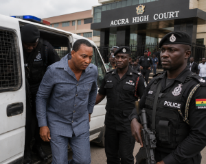 Chairman Wontumi Returns to Court as Senior NPP Figures Rally Behind Him in GH¢30 Million EXIM Bank Case