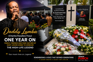Daddy Lumba’s Tomb Surfaces One Year After His Death as Family Marks Emotional Anniversary at East Legon Home