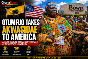 Otumfuo Takes Akwasidae to America