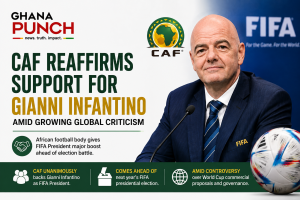 CAF Throws Weight Behind Gianni Infantino Despite Mounting International Criticism