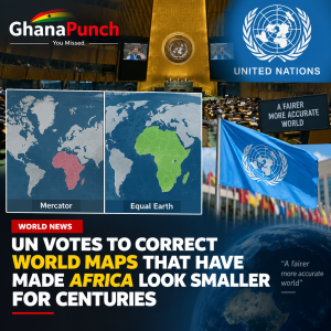 UN Votes to Correct World Maps That Have Made Africa Look Smaller for Centuries
