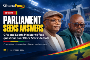 Parliament to Question GFA and Sports Minister Over Black Stars’ Poor Start to AFCON Qualifiers