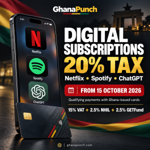 Government Imposes 20% Digital Service Tax Starting October 15